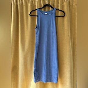 Old Navy Blue Knit Dress Size Medium